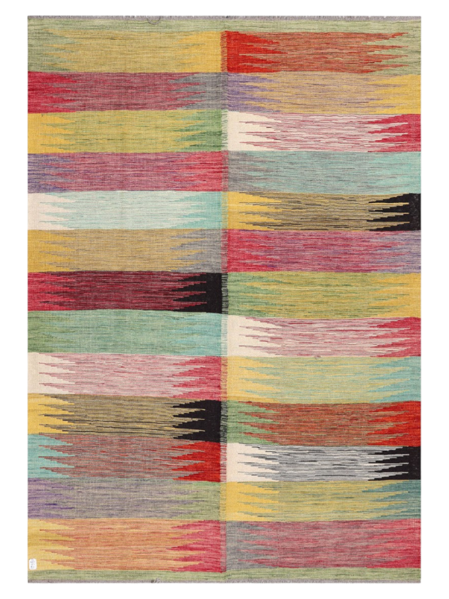 Maimana Kilim - 248 × 175 cm (8'2" x 5'9")