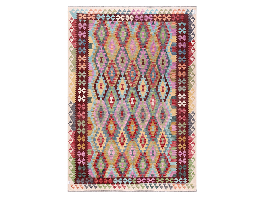 How a Maimana kilim is made