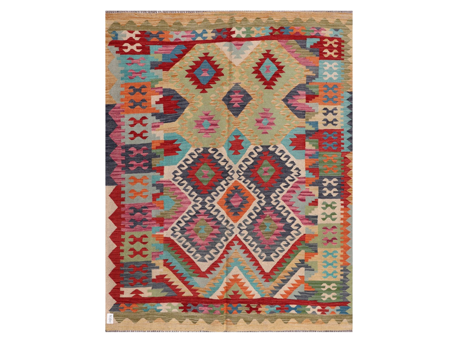How a Maimana kilim is made