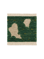 Agra Hand Knotted Rug Sample - 30 x 30 cm