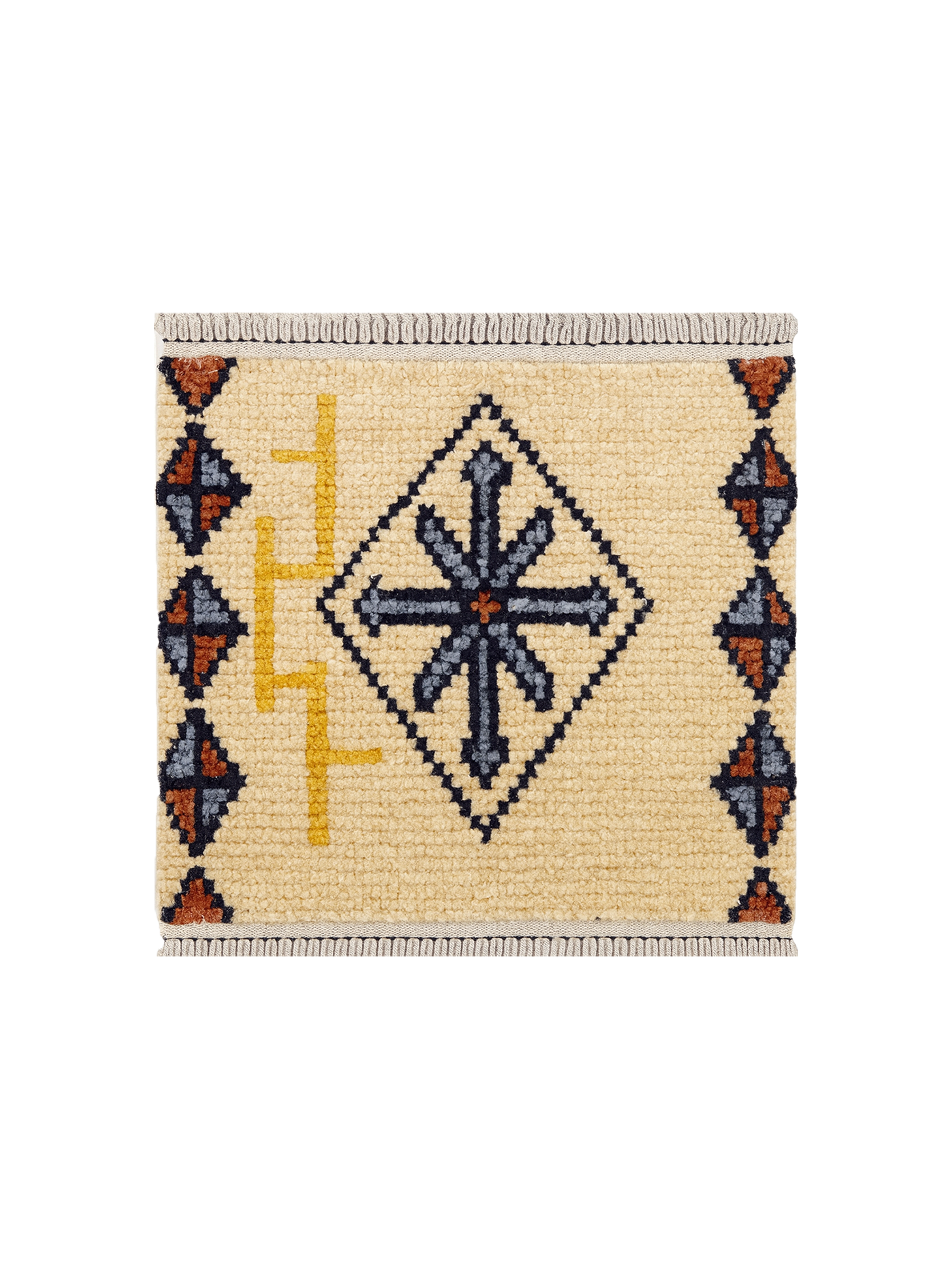Aleah Hand Knotted Rug Sample - 30 x 30 cm