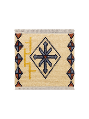 Aleah Hand Knotted Rug Sample - 30 x 30 cm