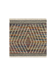 Ashanti Hand Knotted Rug Sample - 30 x 30 cm