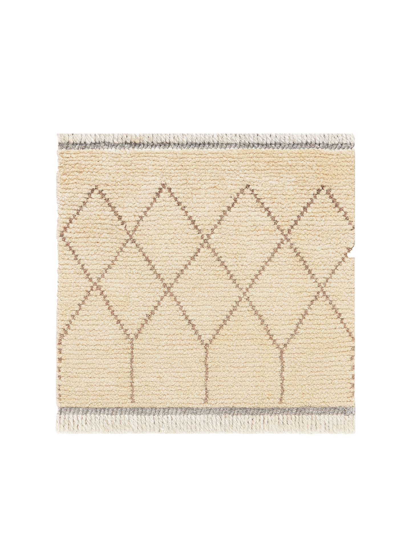 Bazm Hand Knotted Rug Sample - 30 x 30 cm