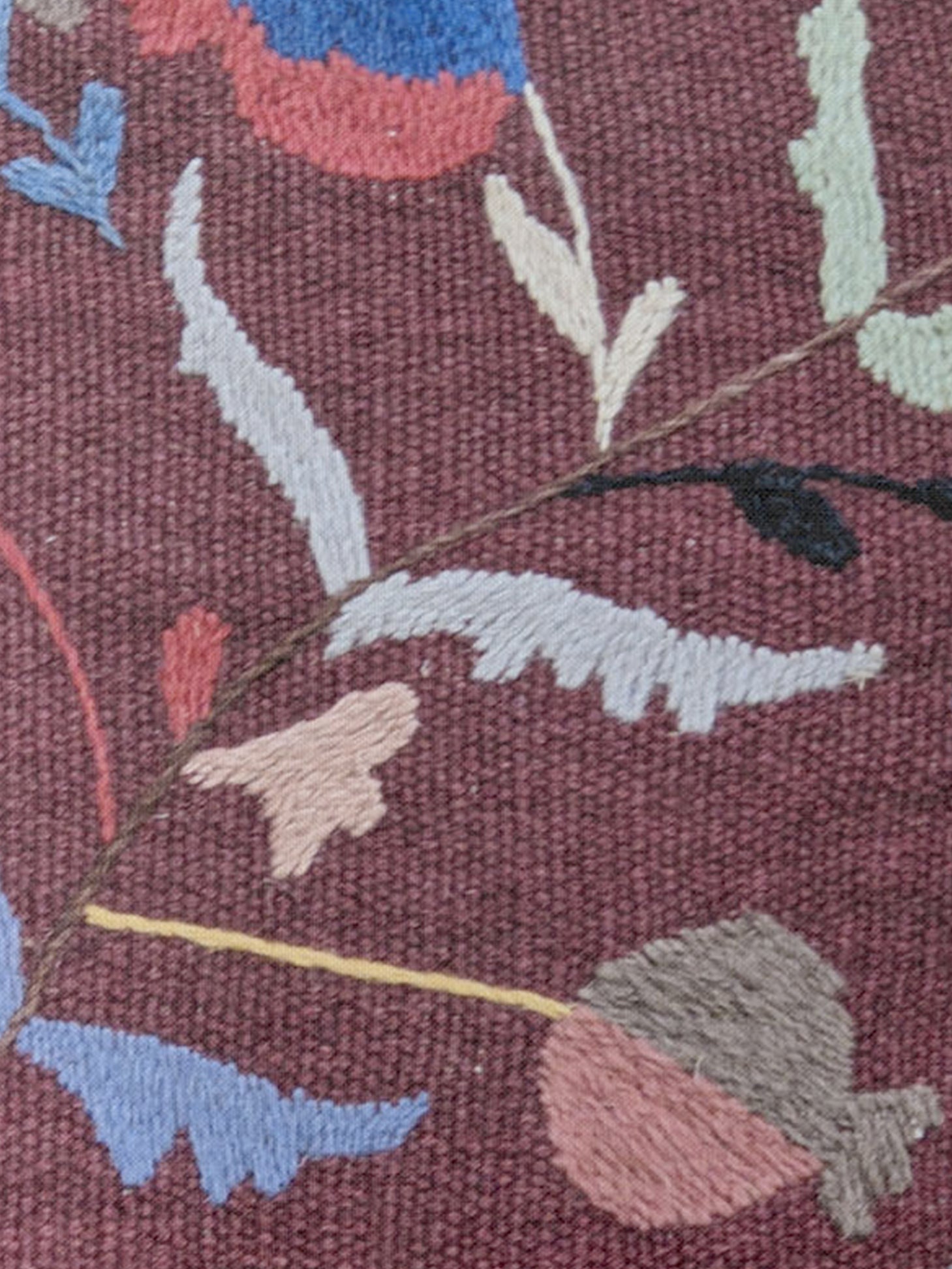 Suzani Hand Embroidered Cushion Cover - 45 x 45 cm