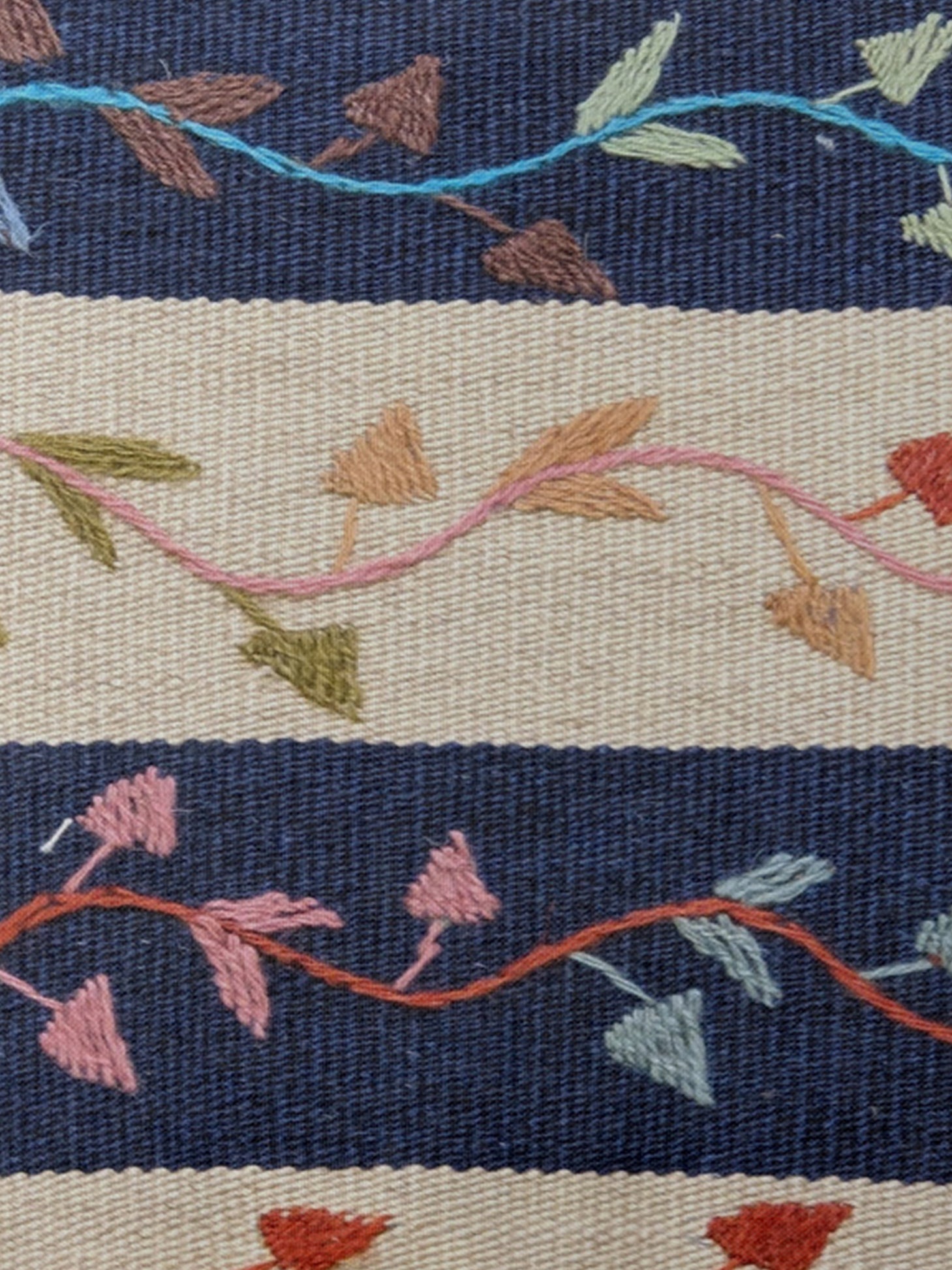 Suzani Hand Embroidered Cushion Cover - 45 x 45 cm