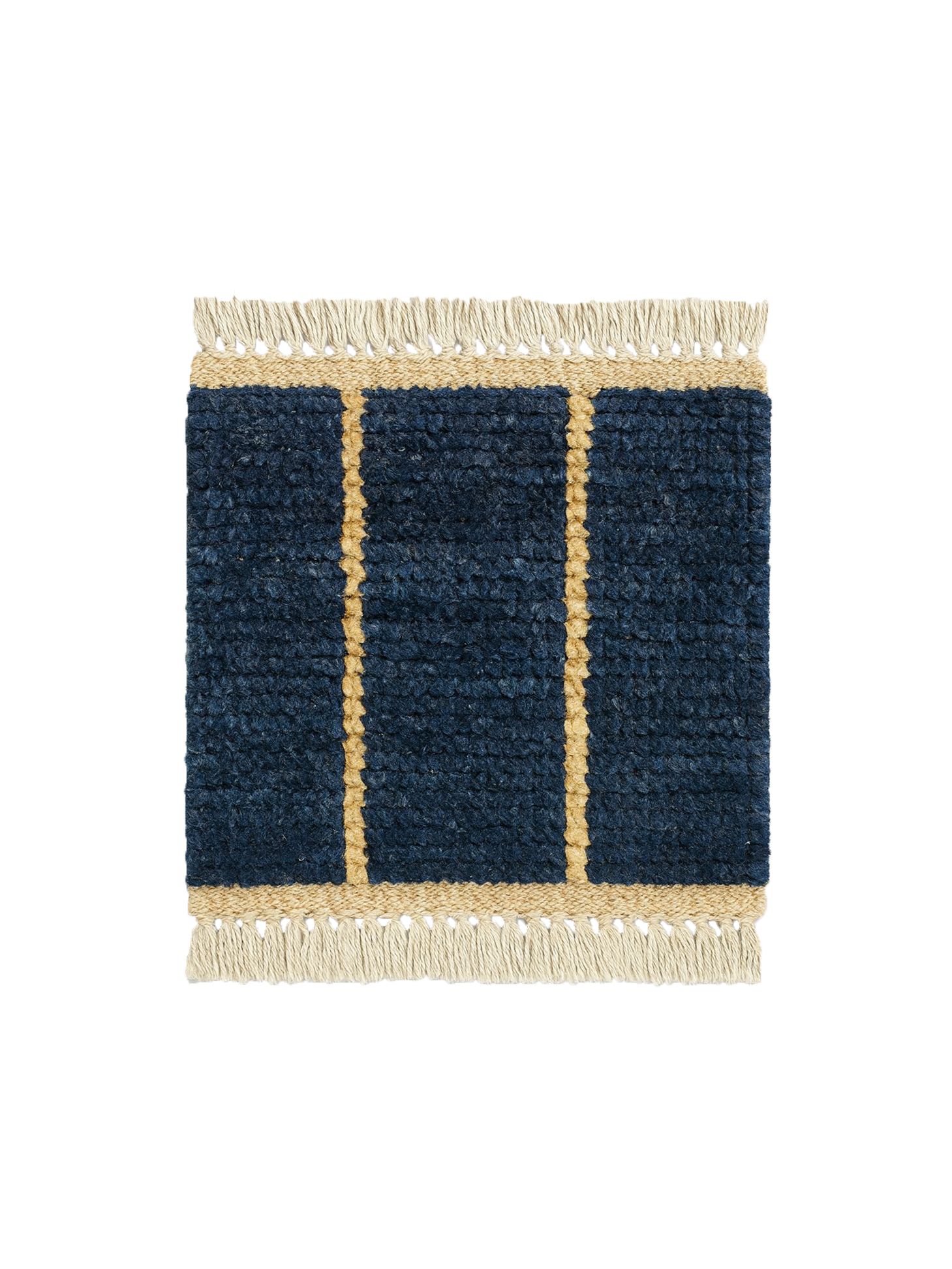 Flourishia Hand Knotted Rug Sample - 30 x 30 cm