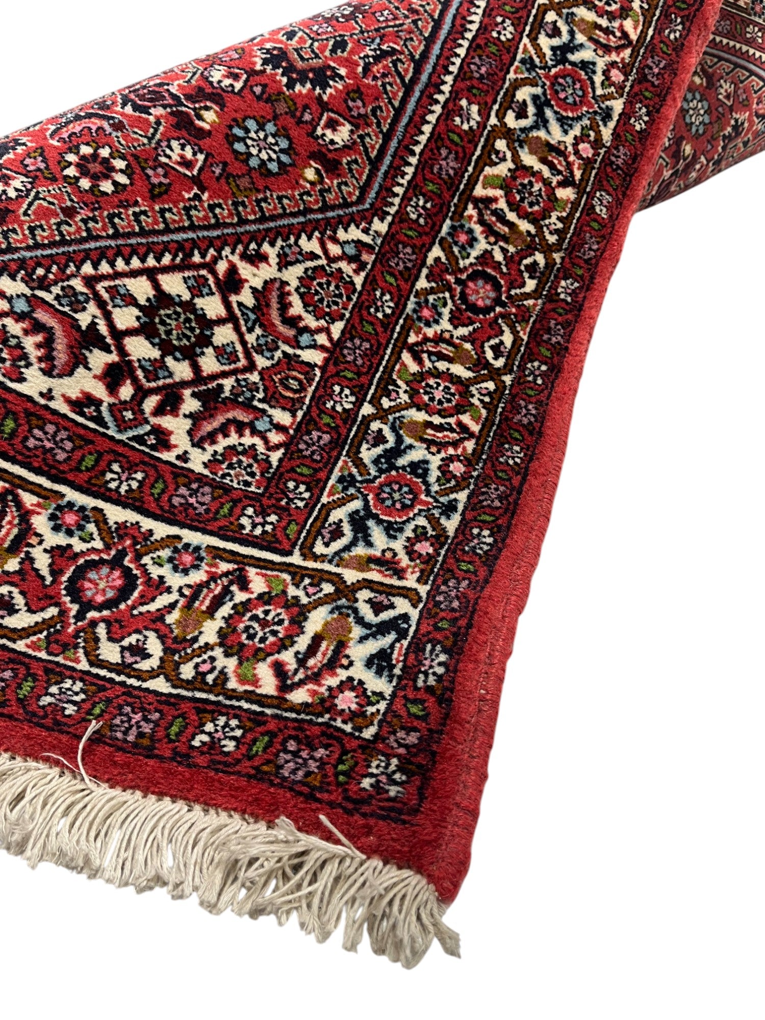 Bidjar Persian Vintage Hand Knotted Wool Rug - 140 x 80 cm