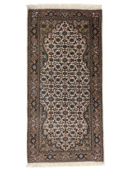 Saruk Persian Vintage Hand Knotted Wool Rug - 145 x 70 cm