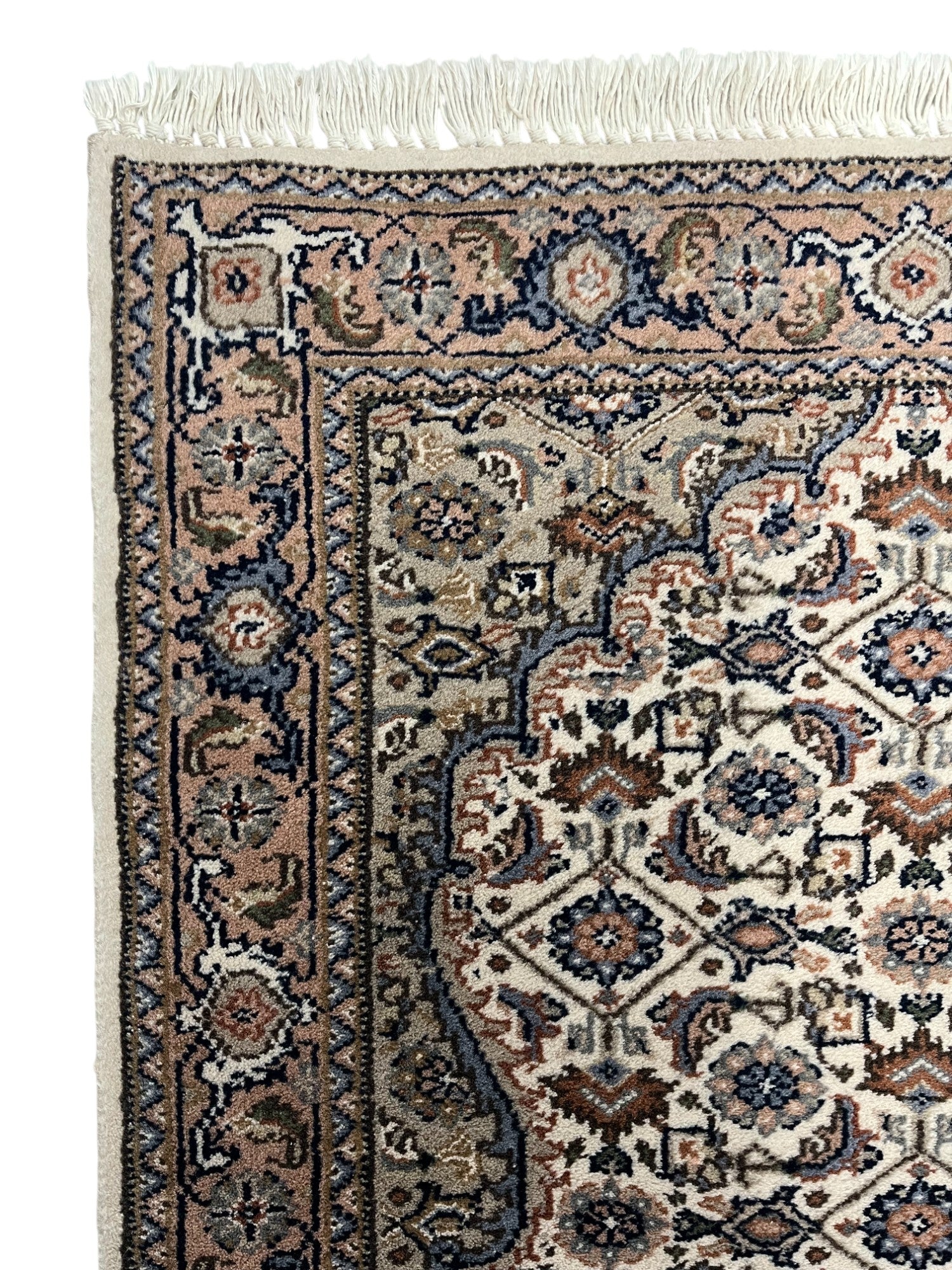 Saruk Persian Vintage Hand Knotted Wool Rug - 145 x 70 cm
