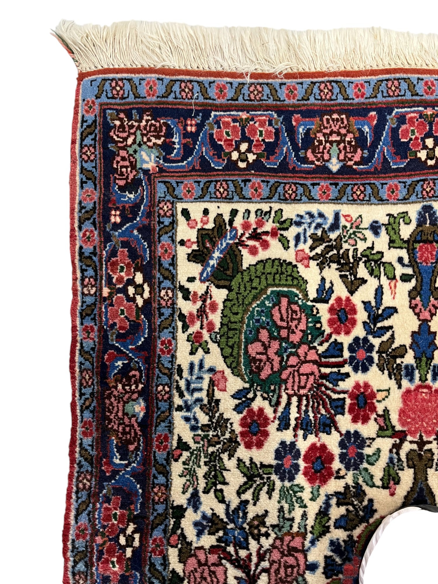 Saruk Persian Vintage Hand Knotted Wool Rug - 120 x 75 cm