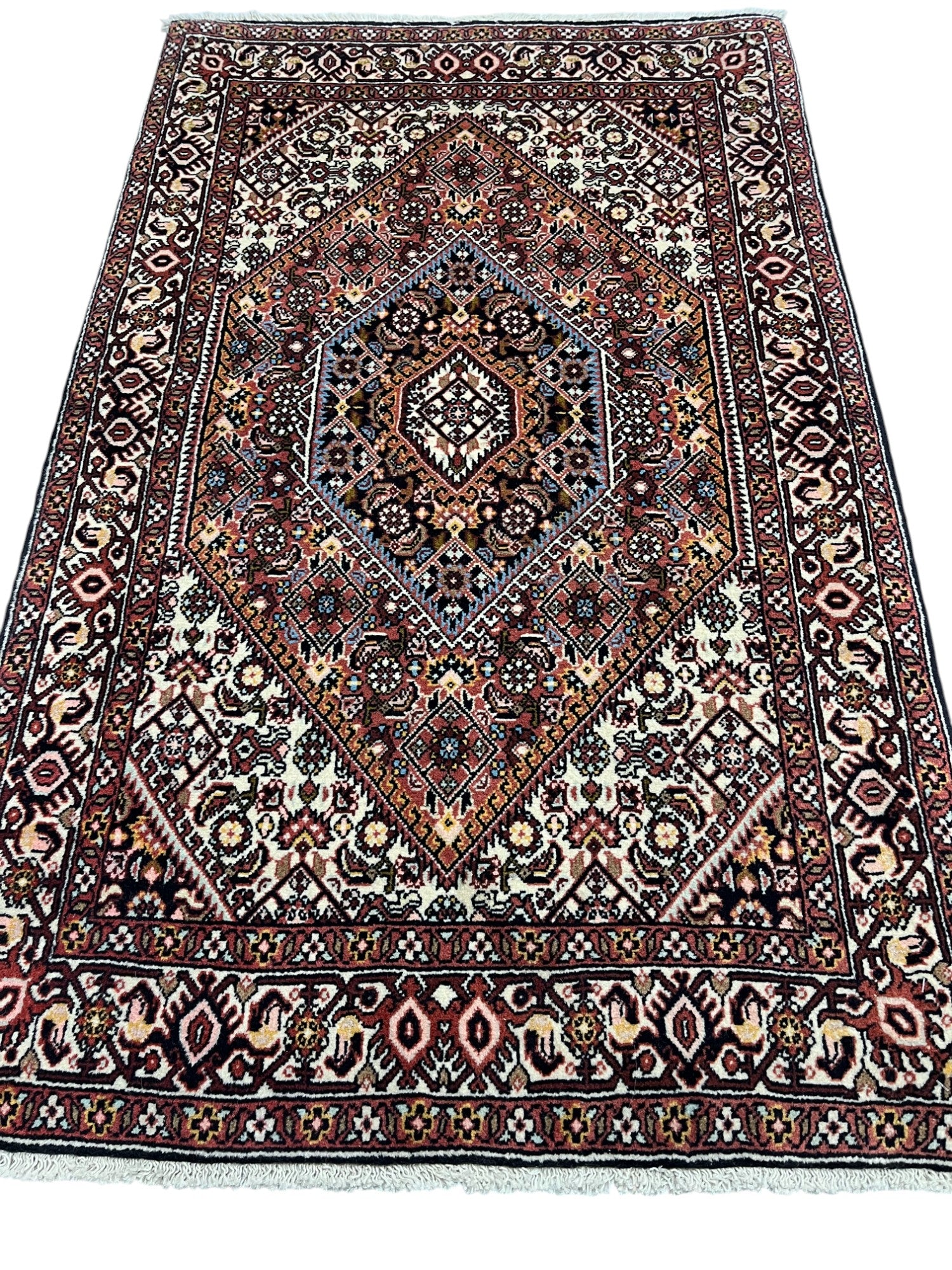 Bidjar Persian Vintage Hand Knotted Wool Rug - 125 x 75 cm
