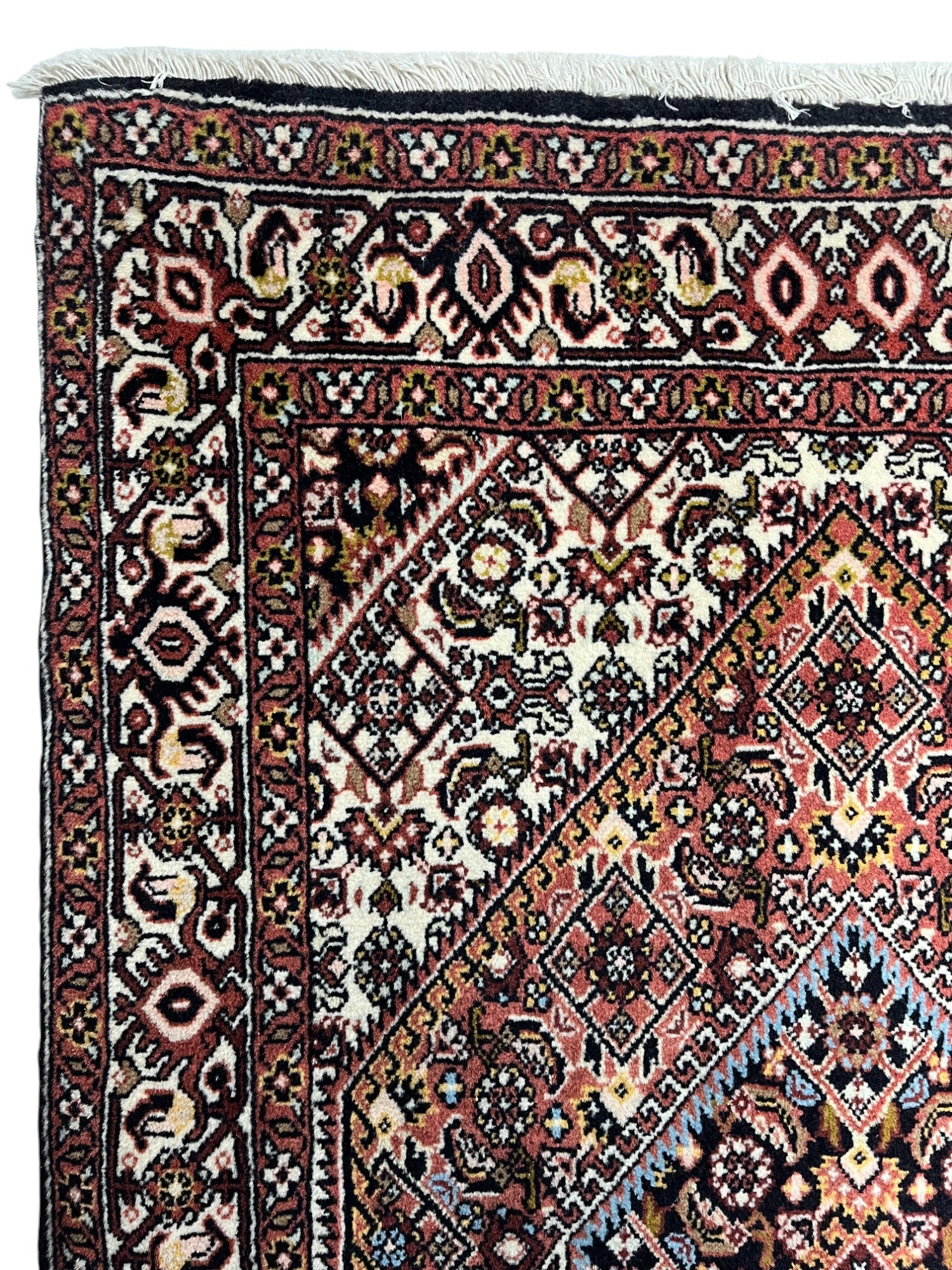 Bidjar Persian Vintage Hand Knotted Wool Rug - 125 x 75 cm