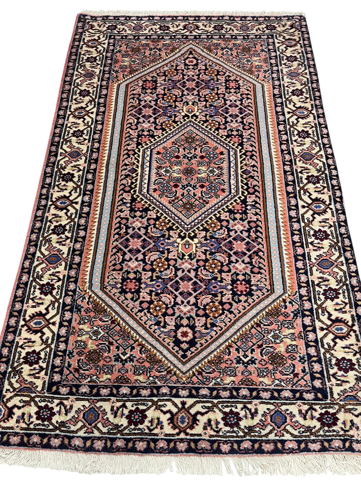 Bidjar Persian Vintage Hand Knotted Wool Rug - 145 x 85 cm
