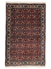 Bidjar Persian Vintage Hand Knotted Wool Rug - 125 x 80 cm