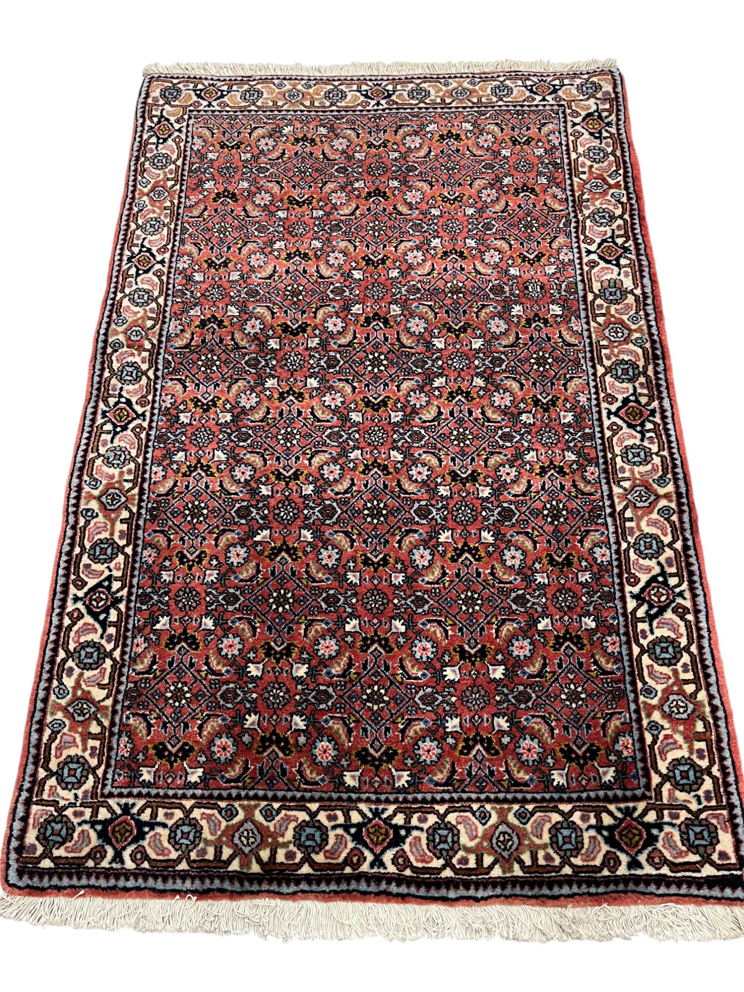 Bidjar Persian Vintage Hand Knotted Wool Rug - 125 x 80 cm