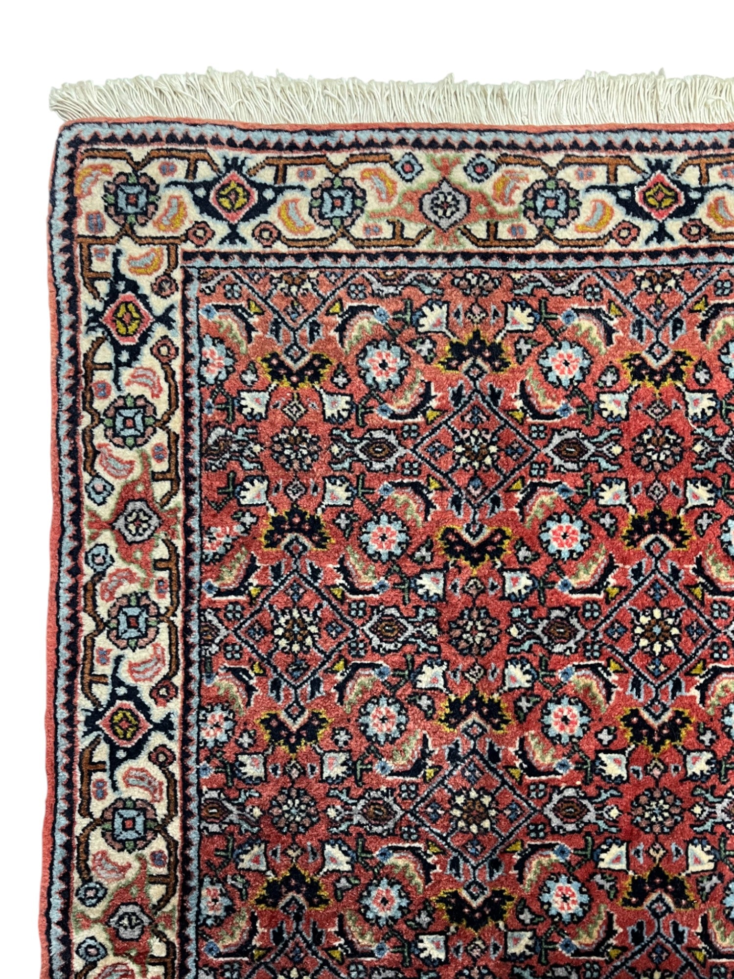 Bidjar Persian Vintage Hand Knotted Wool Rug - 125 x 80 cm