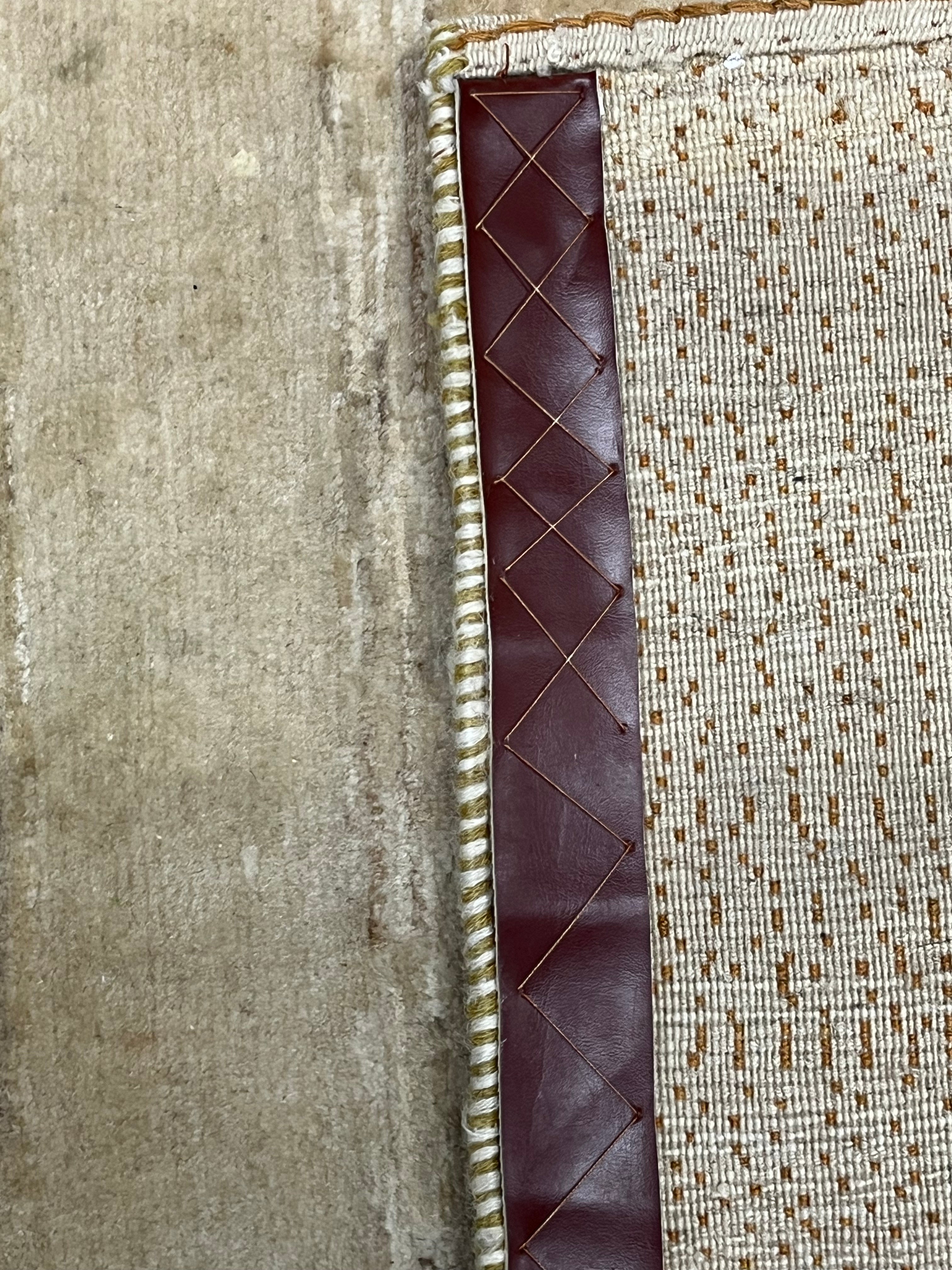 Gabbeh Persian Vintage Hand Knotted Wool Rug - 145 x 100 cm