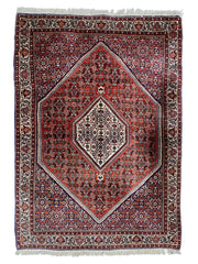 Bidjar Persian Vintage Hand Knotted Wool Rug - 170 x 110 cm