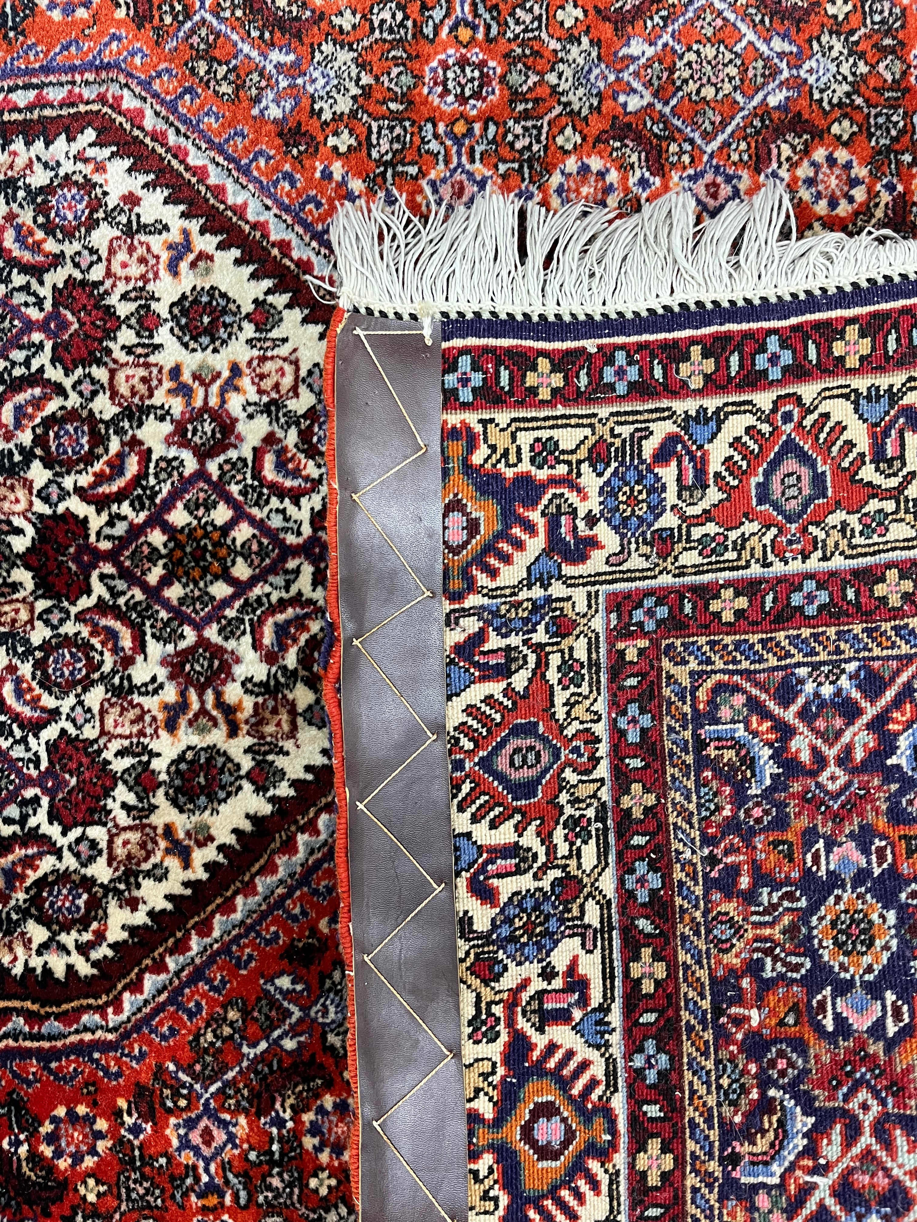 Bidjar Persian Vintage Hand Knotted Wool Rug - 170 x 110 cm