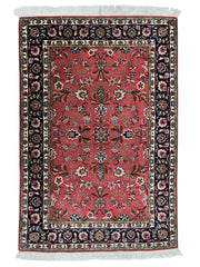 Tabriz Persian Vintage Hand Knotted Wool Rug - 150 x 100 cm