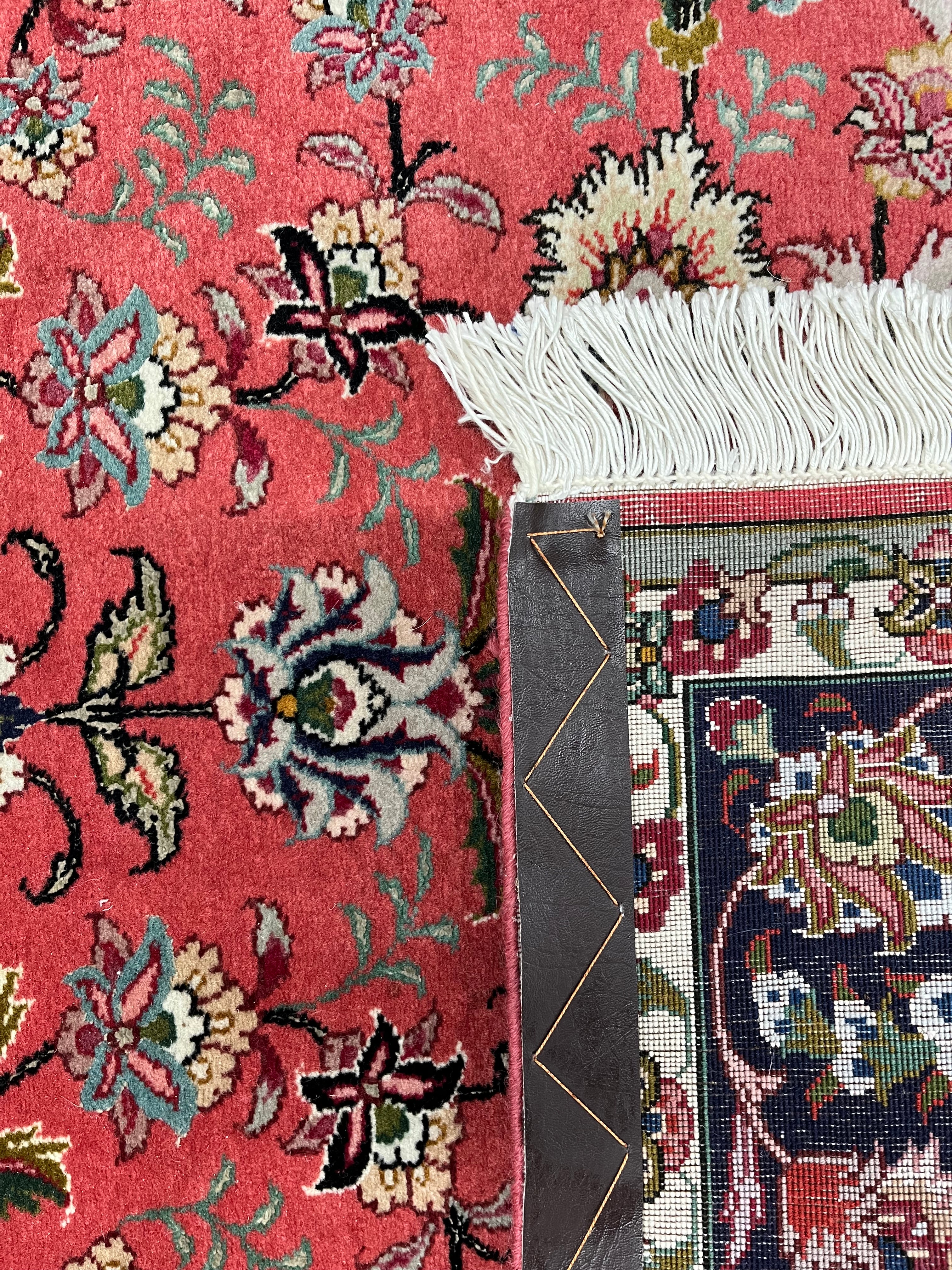 Tabriz Persian Vintage Hand Knotted Wool Rug - 150 x 100 cm