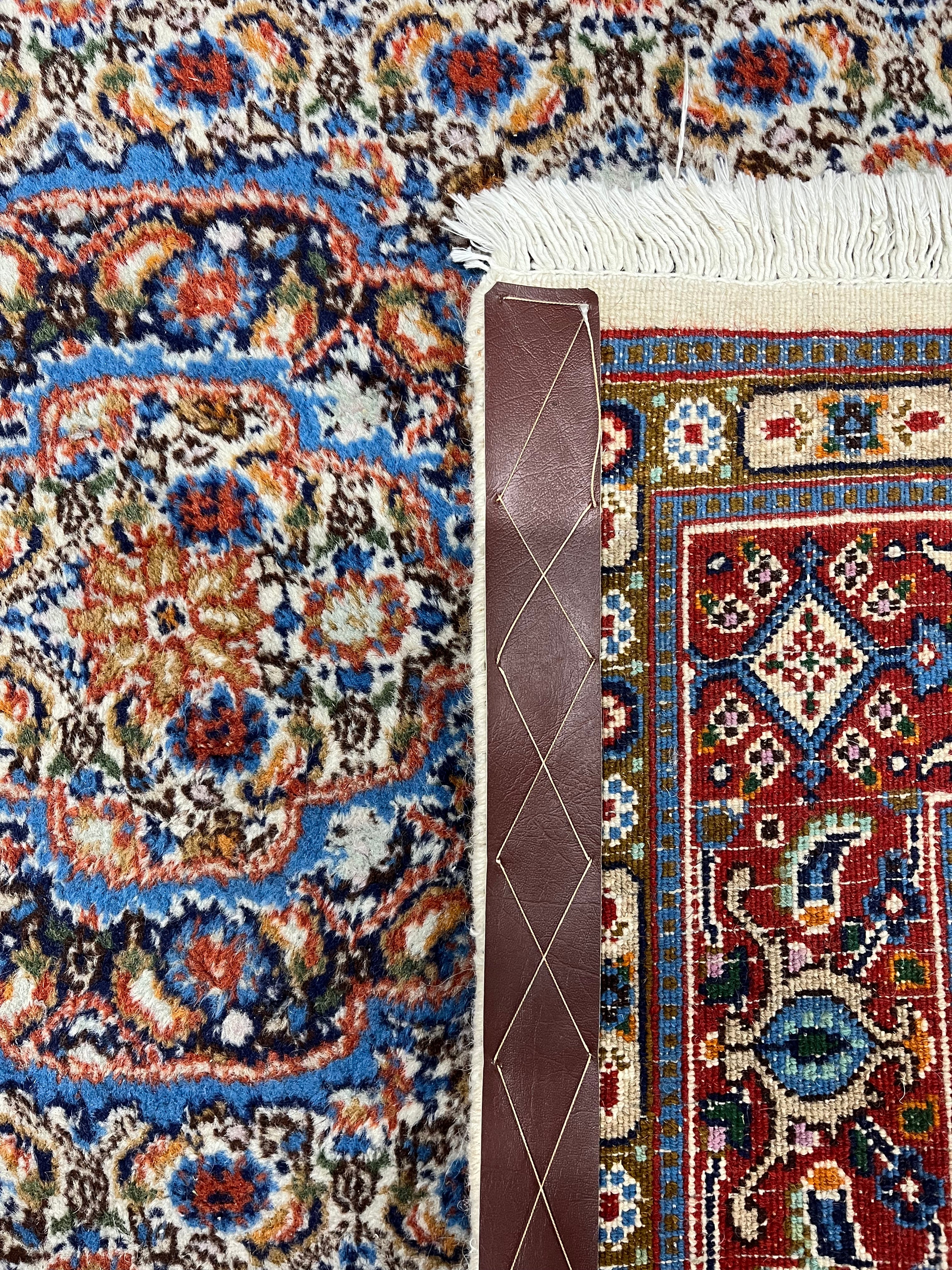 Moud Persian Vintage Hand Knotted Wool Rug - 150 x 100 cm