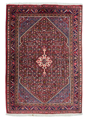 Bidjar Persian Vintage Hand Knotted Wool Rug - 160 x 105 cm