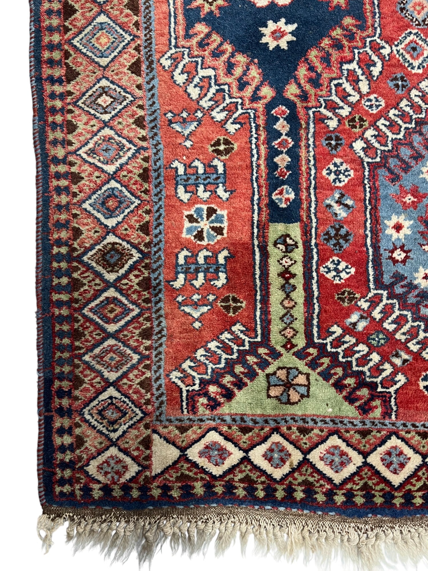 Yalameh Persian Vintage Hand Knotted Wool Rug - 160 x 100 cm