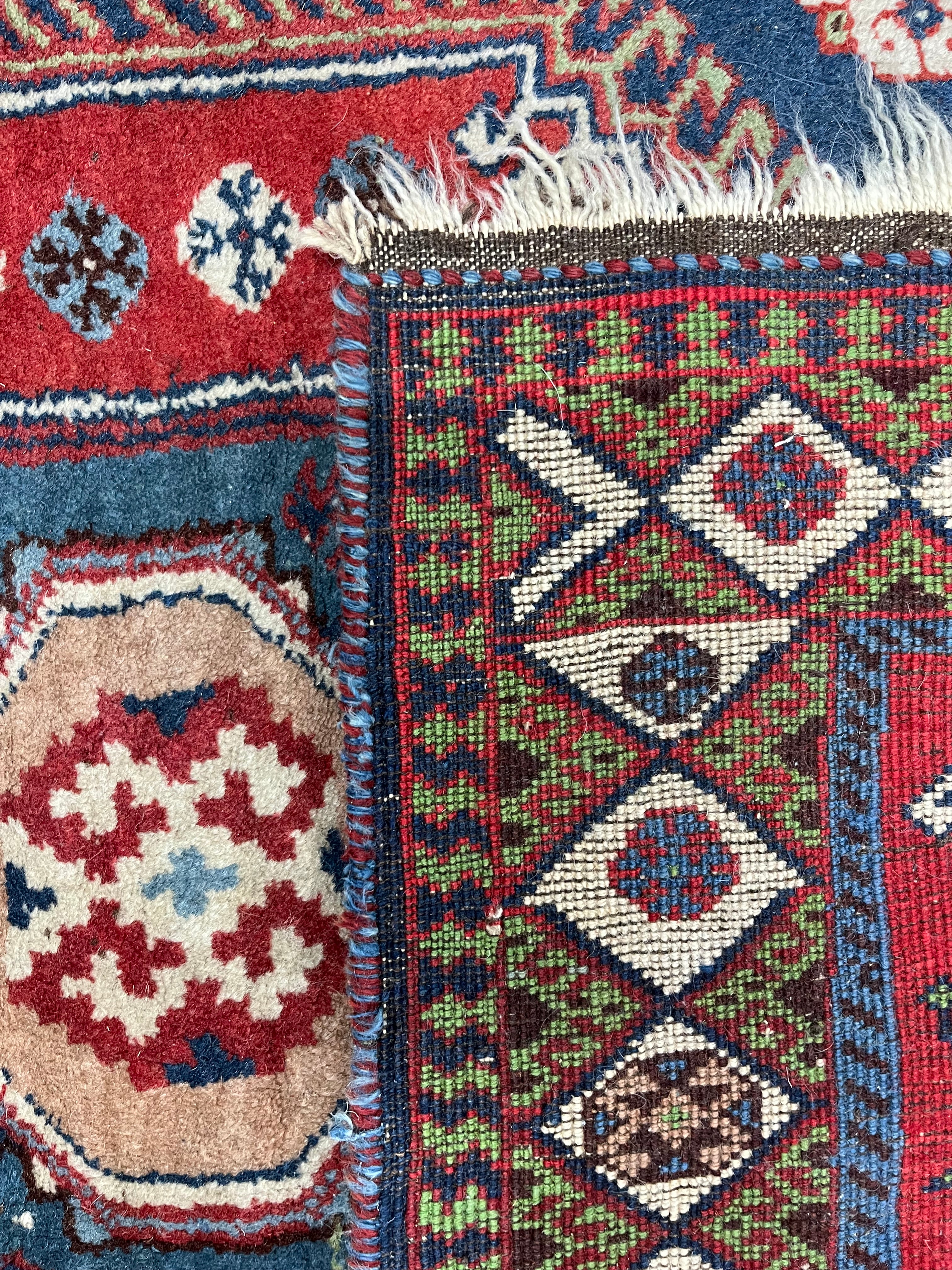 Yalameh Persian Vintage Hand Knotted Wool Rug - 160 x 100 cm