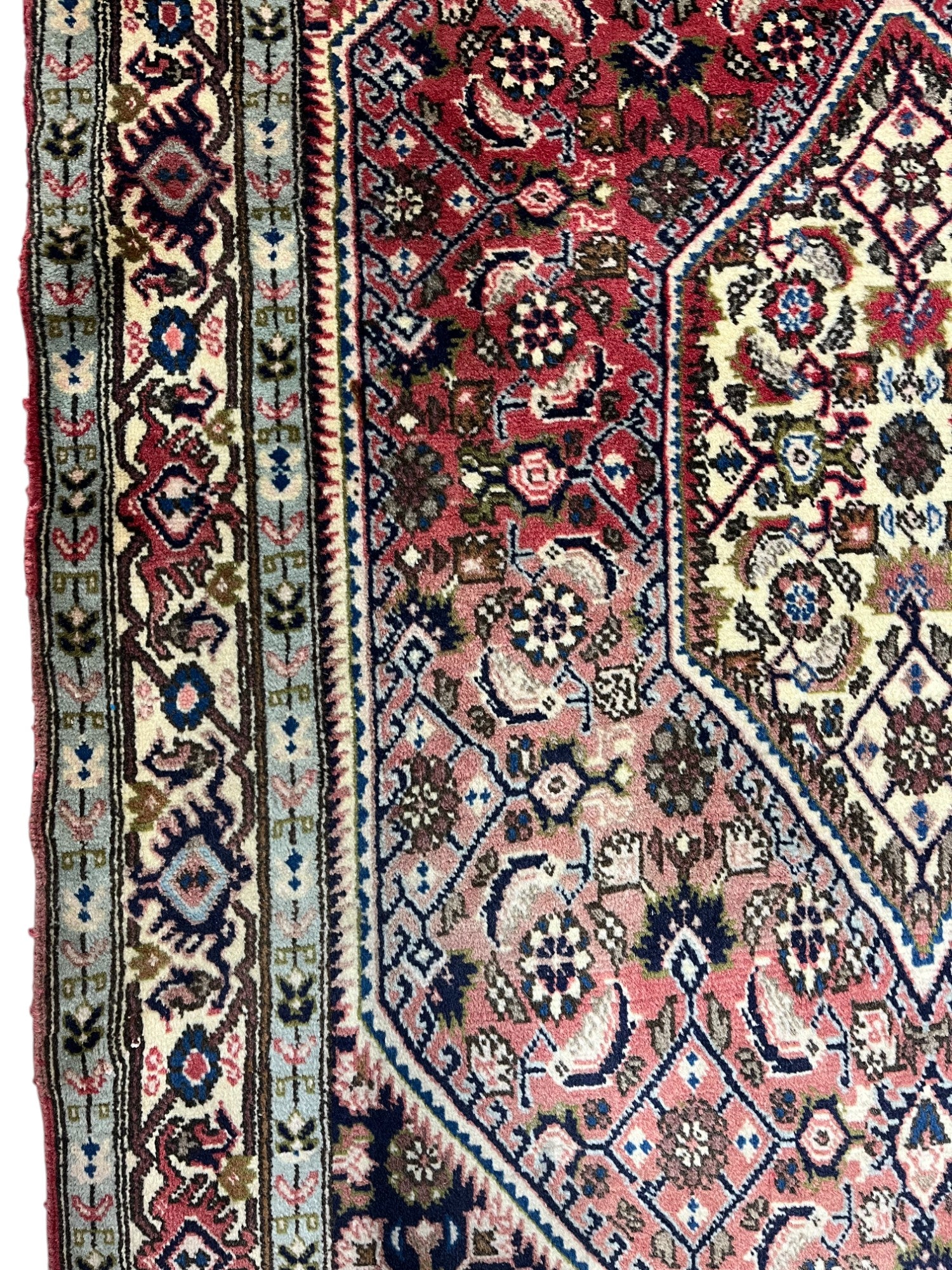 Bidjar Persian Vintage Hand Knotted Wool Rug - 195 x 110 cm