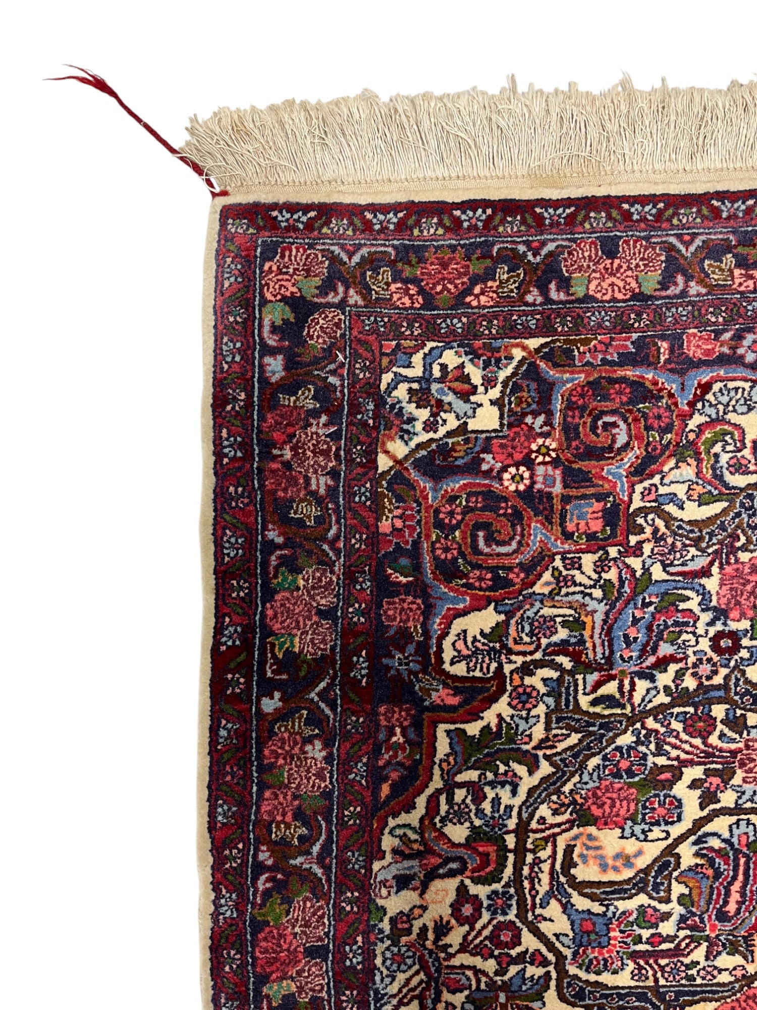 Saruk Persian Vintage Hand Knotted Wool Rug - 150 x 105 cm