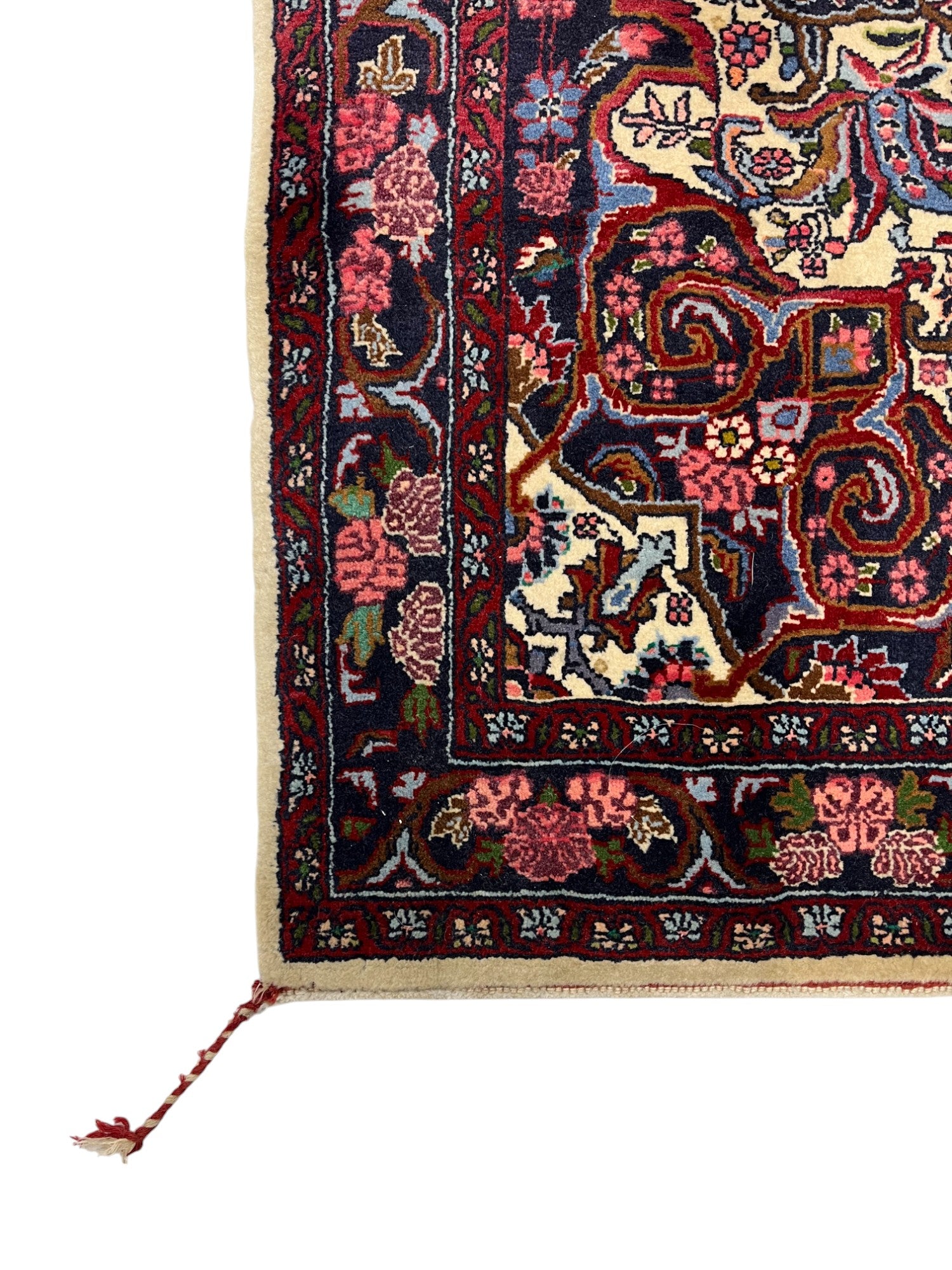 Saruk Persian Vintage Hand Knotted Wool Rug - 150 x 105 cm