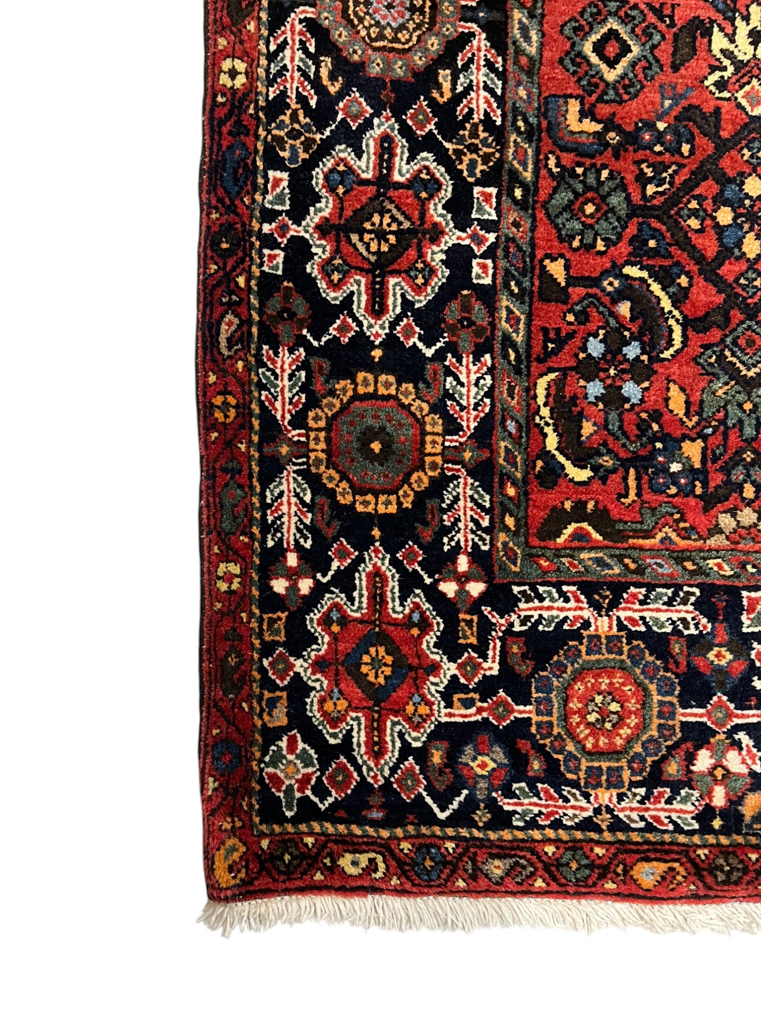 Bidjar Persian Vintage Hand Knotted Wool Rug - 150 x 100 cm