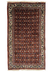 Bidjar Persian Vintage Hand Knotted Wool Rug - 185 x 100 cm