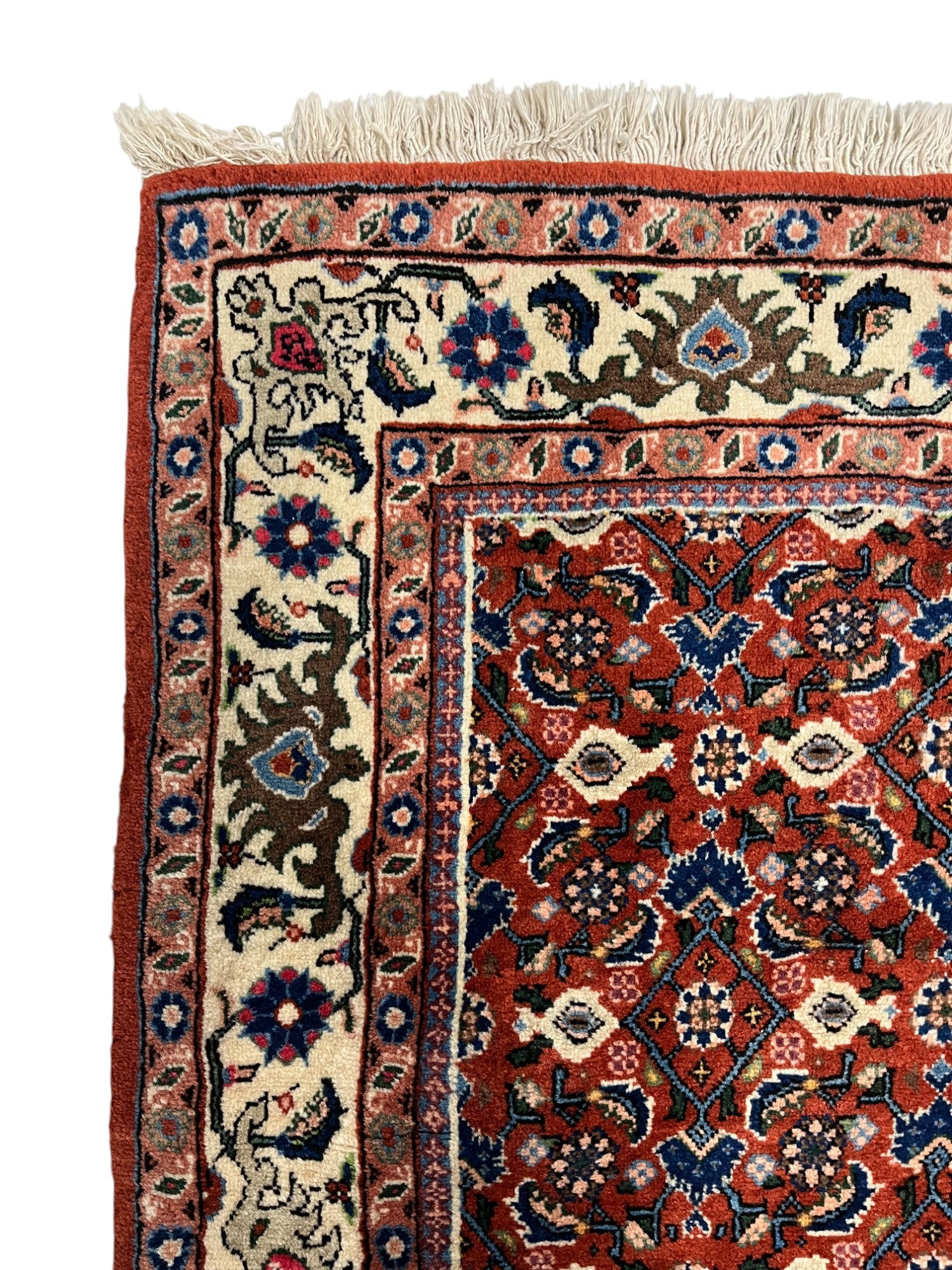 Bidjar Persian Vintage Hand Knotted Wool Rug - 185 x 100 cm