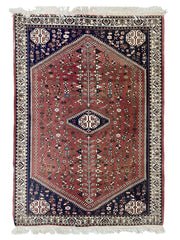 Yalamah Persian Vintage Hand Knotted Wool Rug - 160 x 105 cm