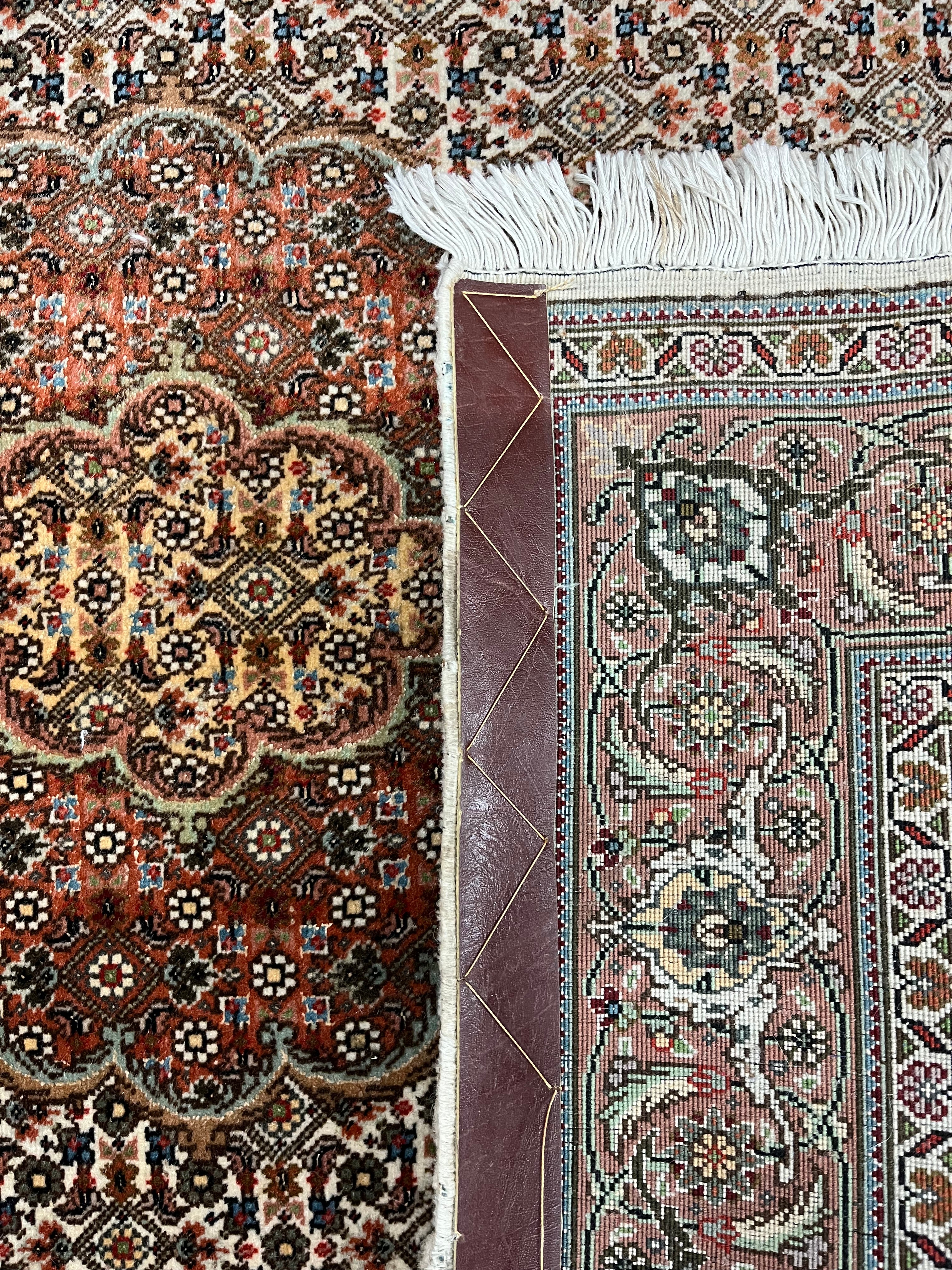 Tabriz Persian Vintage Hand Knotted Wool Rug - 150 x 100 cm