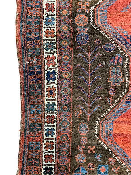 Lori Persian  Vintage Hand Knotted Wool Rug - 180 x 120 cm