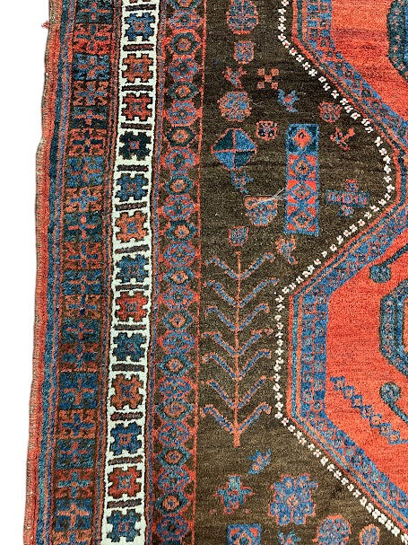 Lori Persian  Vintage Hand Knotted Wool Rug - 180 x 120 cm