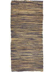 Braided Overdyed Jute Runner - 213 x 73 cm