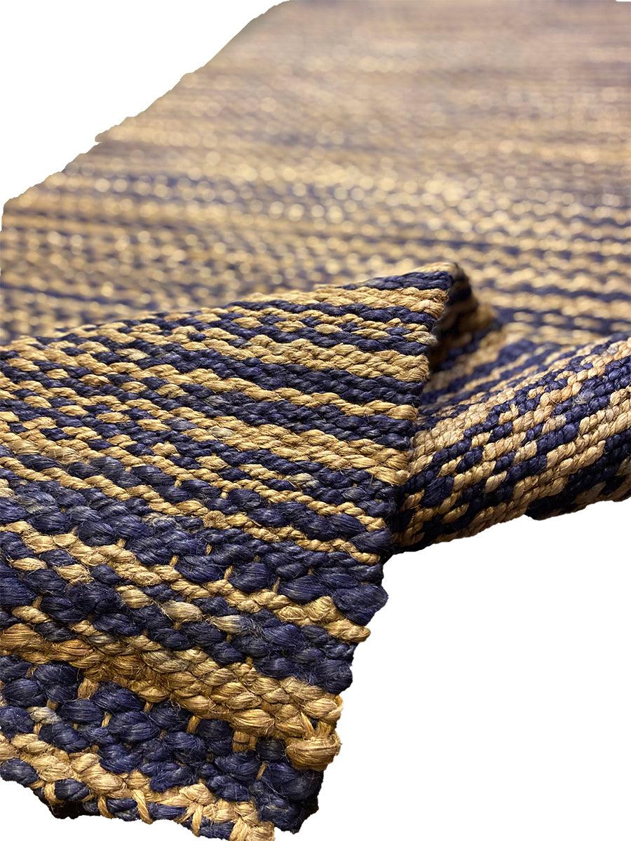 Braided Overdyed Jute Runner - 213 x 73 cm