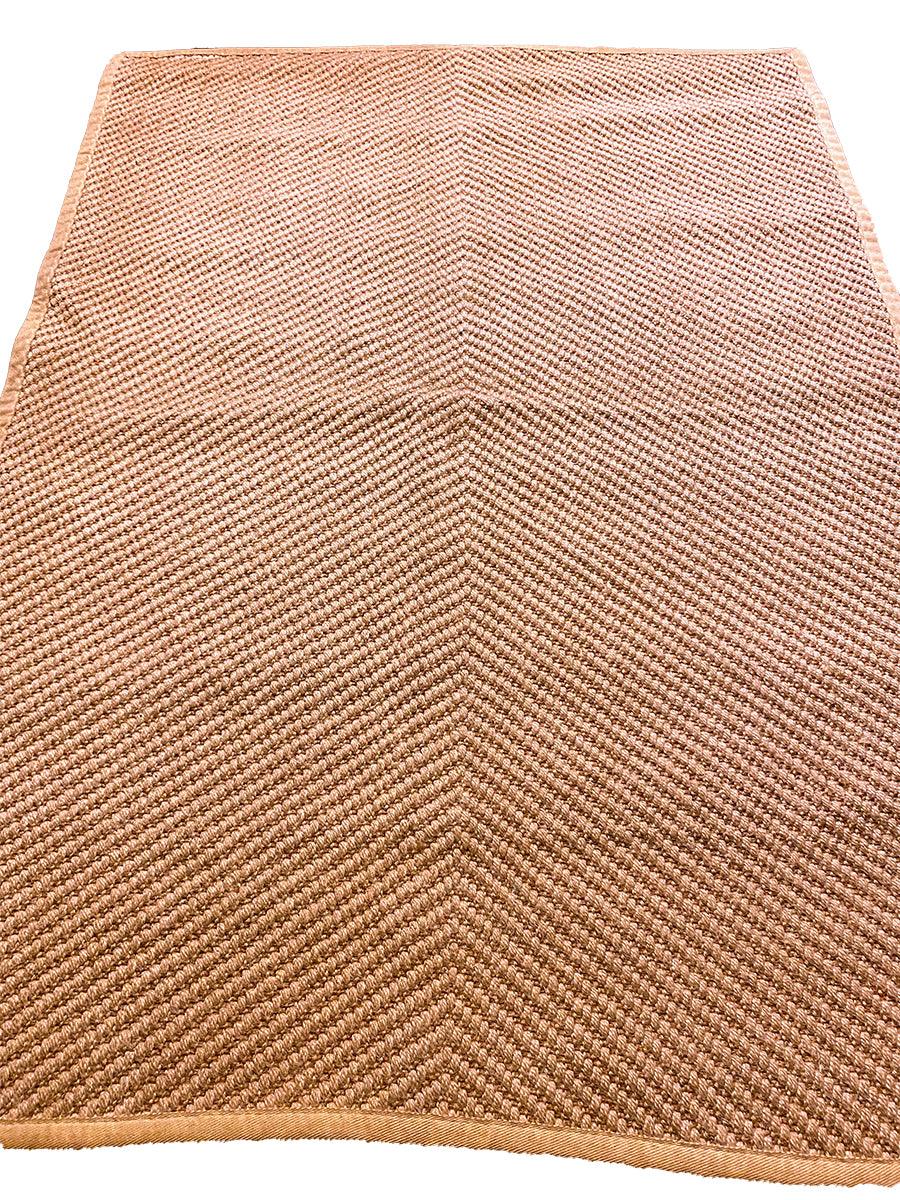Loop Natural Jute Rug - 155 x 131 cm