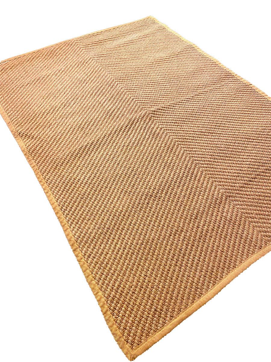 Loop Natural Jute Rug - 155 x 131 cm