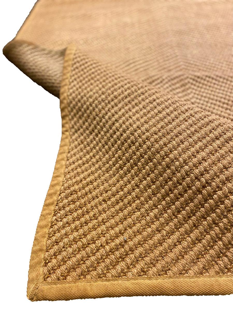 Loop Natural Jute Rug - 155 x 131 cm