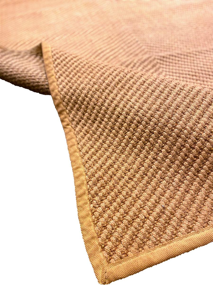 Loop Natural Jute Rug - 155 x 131 cm