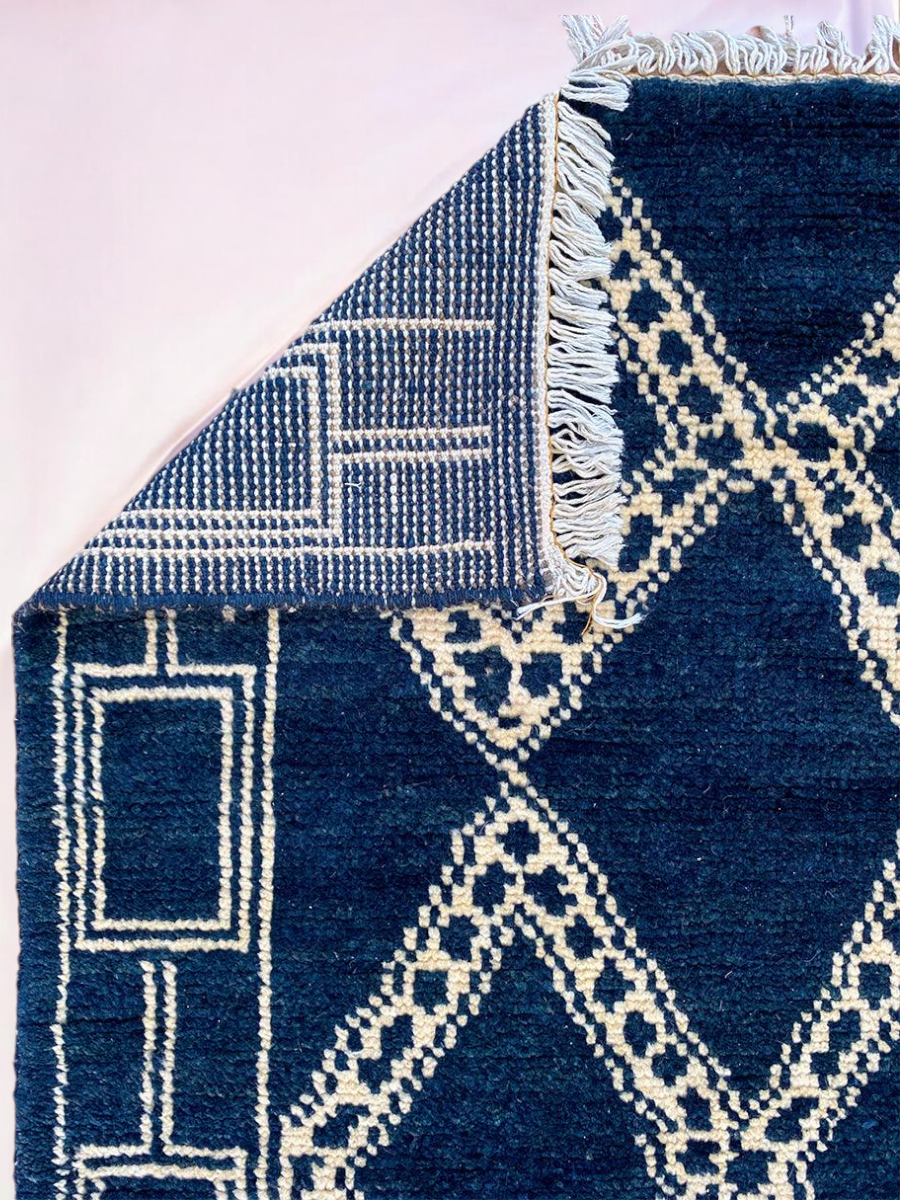 Nomad handgeknüpfter Teppich – Maßanfertigung