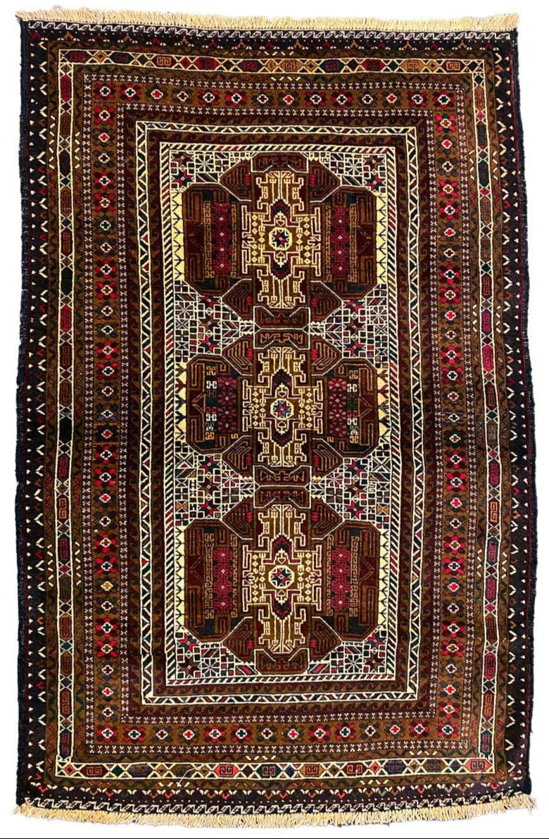 Morke - Size: 6.3 x 3.11 - Imam Carpet Co