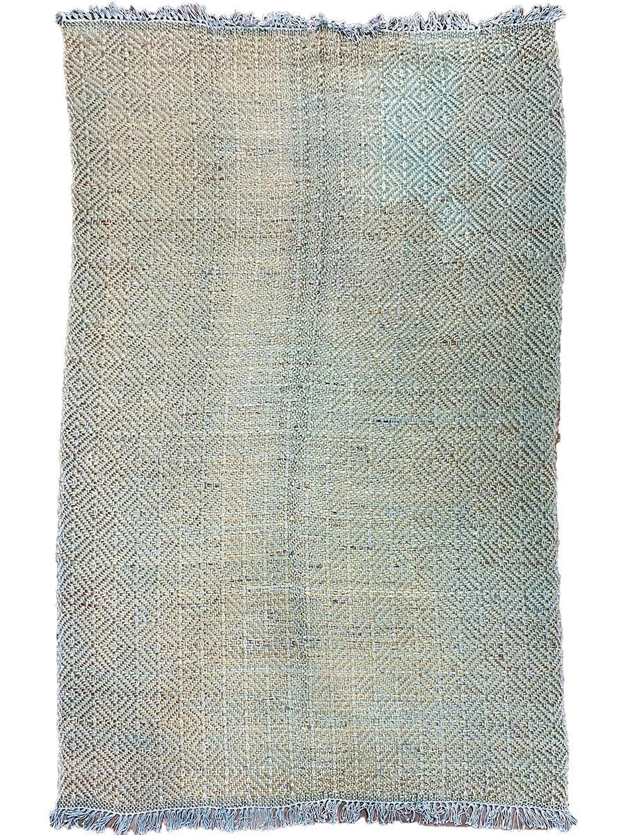 Flatweave Overdyed Jute Rug - 207 × 165 cm