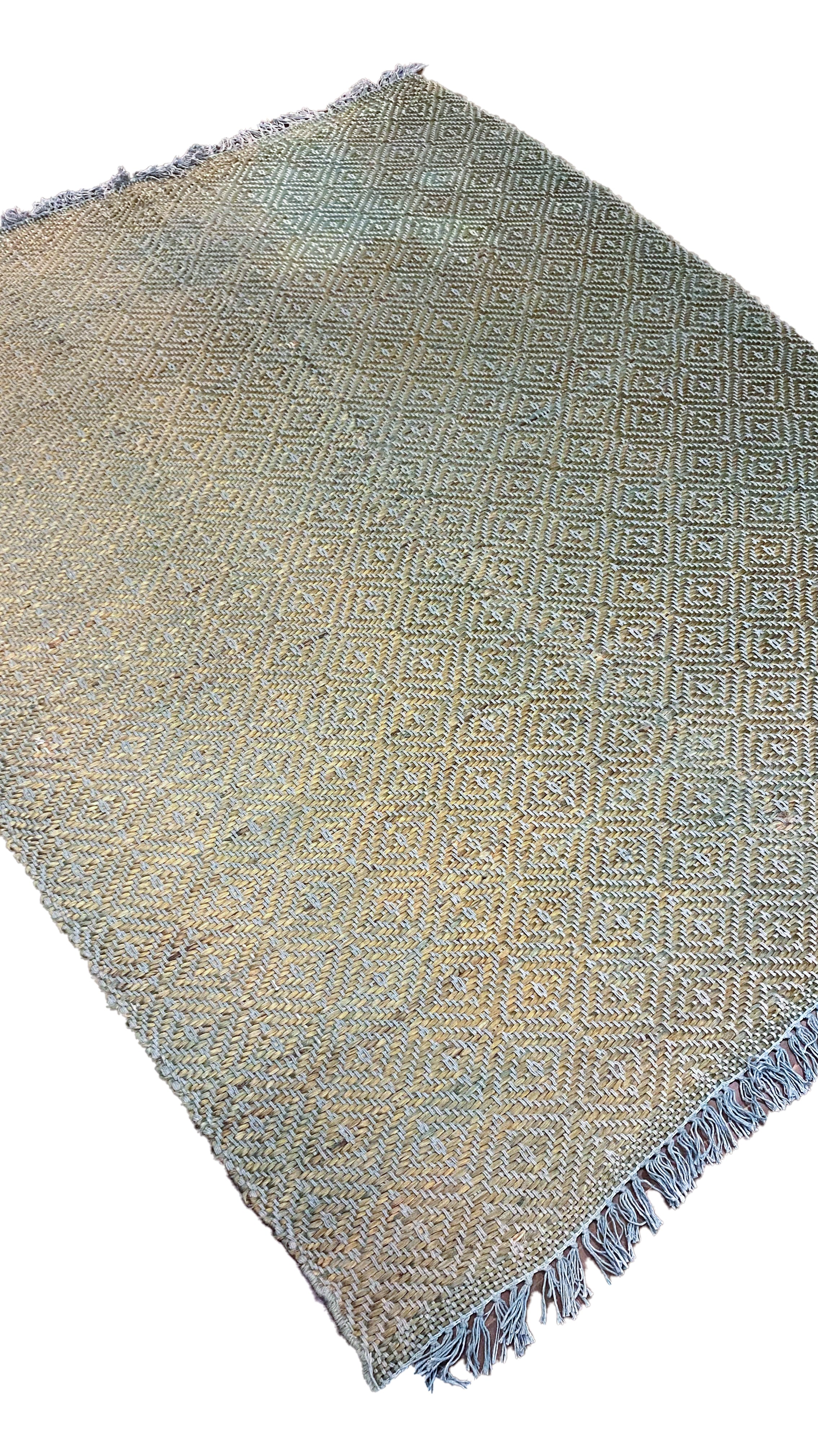 Flatweave Overdyed Jute Rug - 207 × 165 cm